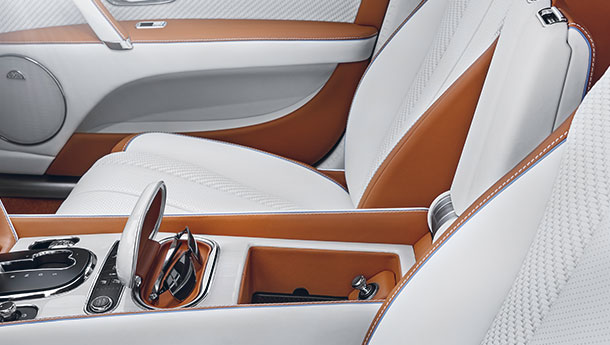 Startech News Bentley Flying Spur white leather interior