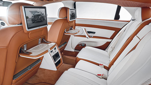 Startech News Bentley Flying Spur woven leather