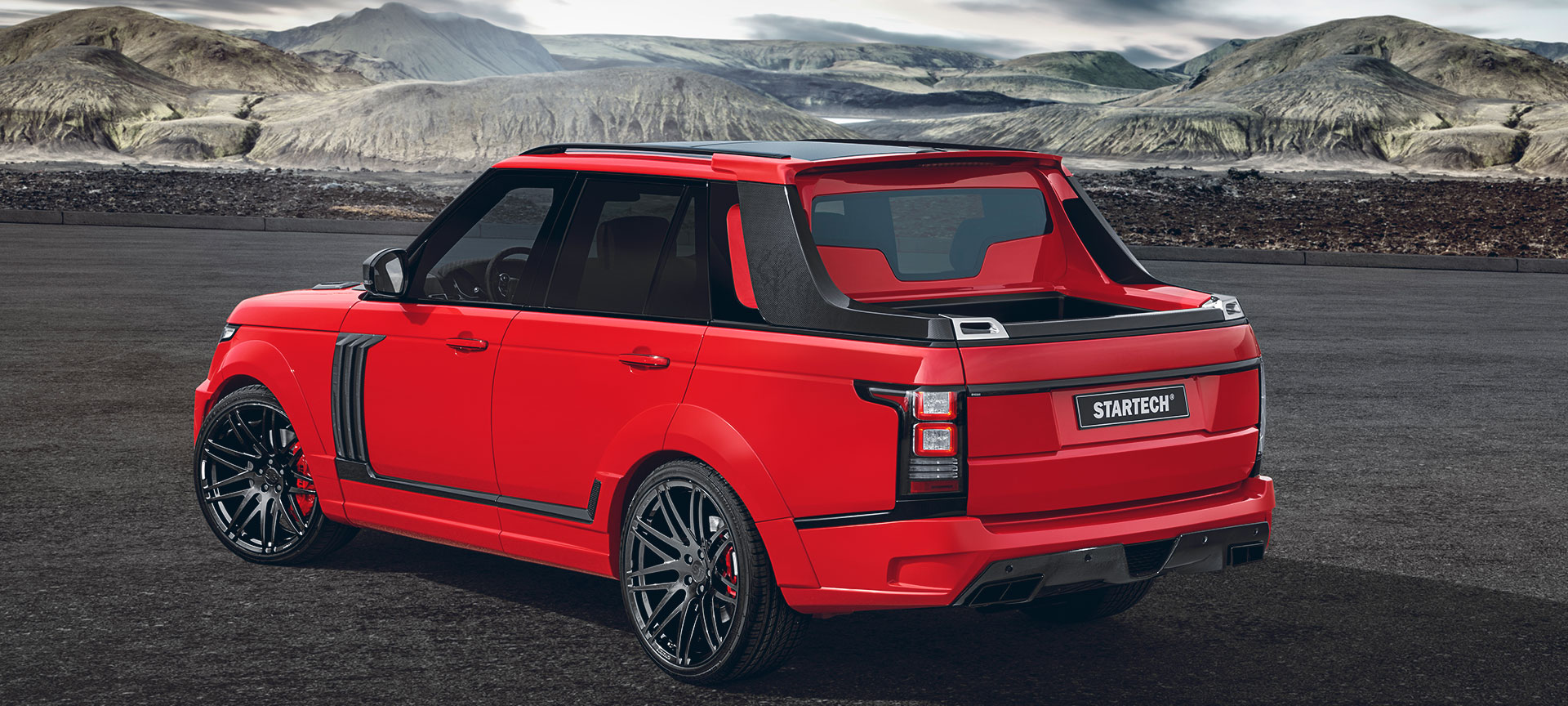 Opgewonden zijn koper planter Pickup Truck 2015 based on the Range Rover | STARTECH Refinement