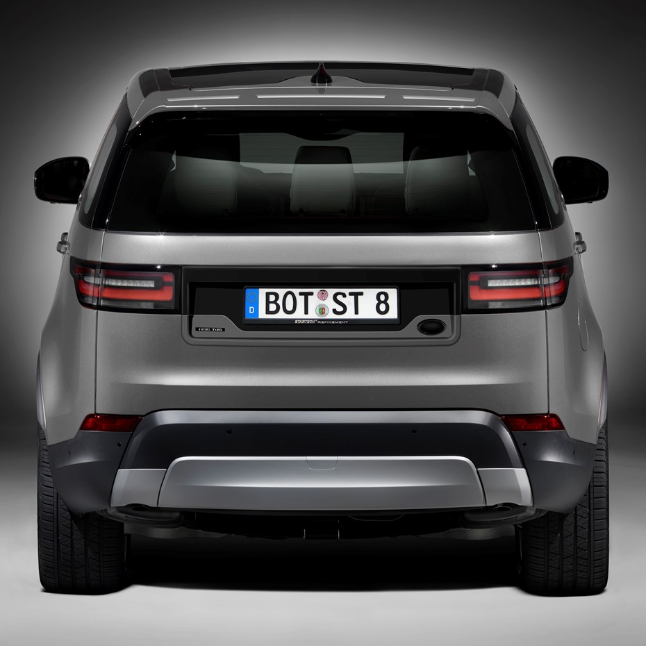 Land Rover Discovery Nummernschild Autokennzeichen vorn