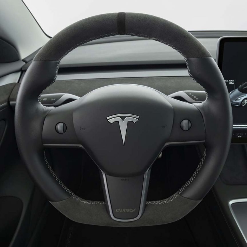 Tesla Model 3 Lenkrad  Kundenspezifisches Lenkrad von Tyard – Tlyard