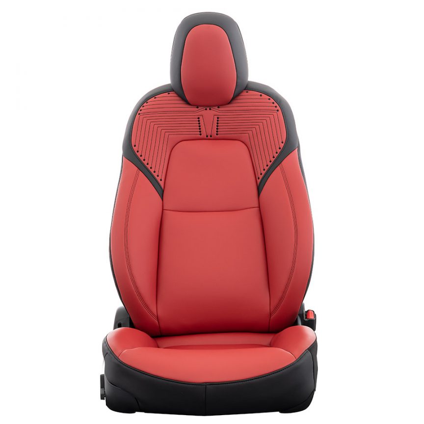 Mikrofaser Leder Auto Sitzbezüge Für Tesla Modell 3 Modell Y Atmungsaktiv  All-Inclusive Sitz Schutz Matte